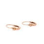 Златни обеци 1,66гр. 14кр. проба:585 модел:38956-2, снимка 1
