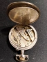 Швейцарски джобен часовник с посребрени капаци 1905г. - 10 РУБИНА, снимка 8