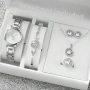 Комплект часовник, колие, гривна, обеци и пръстен, снимка 1