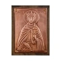 МЕДНА ИКОНА ЗА ЗАЩИТА СВЕТА ЕКАТЕРИНА, снимка 1