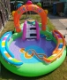 Водна площадка Bestway Jurassic 53160 – Детски мини аквапарк с пързалка и пръскачки!, снимка 2