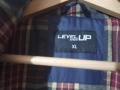 Мъжко яке зимно сиво синьо Level Up XL, снимка 2
