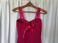 Винтидж официална кокетна Барби дълга дамска със сатенено бюстие р-р S , снимка 12