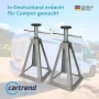 Комплект от 2 алуминиеви скоби Cartrend за каравани, аксесоари за кемпери, издържа до 900 кг , снимка 1