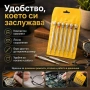 Професионални фини часовникарски отвертки с резервни върхове за ремонт смяна батерия часовникари, снимка 5