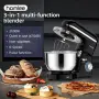 3 в 1, 2000W Мултифункционален Кухненски Робот Homlee SM-1518BM, 5.5L, снимка 9