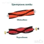 Комплект висококачествени странични четки за прахосмукачки робот- Xiaomi Roborock S5 S6 S51 S50 S55 , снимка 5