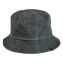 Мъжка bucket шапка памучна каки с кафяв patch_1235294, снимка 2