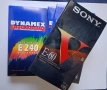 Нови Видеокасети VHS Dynamex E 240 / Sony E - 60 Неразпечатани, снимка 3
