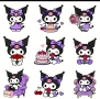 Санрио Kuromi Куроми sanrio лист малки щампа термо апликация картинка за дреха блуза чанта , снимка 1