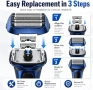 Нов Panasonic ARC5 WES9032P комплект ножчета и фолио за самобръсначка ES-LV97 ES-LV67, снимка 4