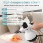 AKPIAN Handheld Steam Cleaner – Ръчен парочистач с 10 аксесоара, 1050W, снимка 3