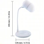 Настолна LED лампа 3 в 1 - Безжично зарядно 5W и Bluetooth високоговорител, снимка 9