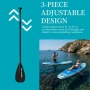 НОВ Надуваем Падълборд (SUP) SOLAVERO 335см - Синя вълна (Пълен Комплект), снимка 5