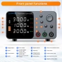 DC лабораторно захранване 30V / 10A с 4-цифрен LED дисплей, снимка 3