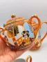 Satsuma Japan японски порцеланов сервиз за кафе,  „Lithophane Geisha“, снимка 4