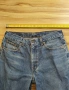 Мъжки дънки W33 L34 (размер M) Levi’s 630 Vintage оранжев етикет с прав крачол сини, снимка 11