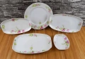 Порцеланови плата с рози - Rosenthal "Hortense", снимка 2