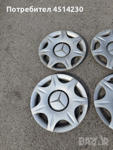 Mercedes тасове / капачки за джанти – комплект 4 бр. – 15€, снимка 2 - Аксесоари и консумативи - 55678310