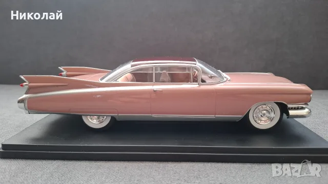 1959 Cadillac Eldorado Seville 1:24 Whitebox Diecast Колекционерски модел количка, снимка 8 - Колекции - 55474229