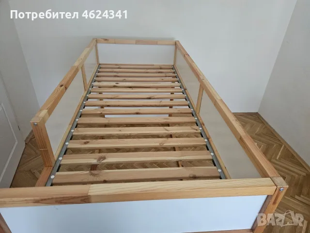 Детско легло Kura Ikea с матрак Isleep Smart, снимка 4 - Мебели за детската стая - 55675429