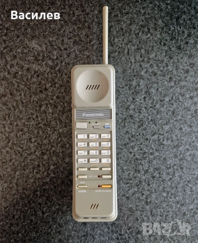 Ретро Panasonic EASA-PHONE KX-T4301BH с телефонен секретар – Напълно работещ, снимка 10 - Други - 54460929