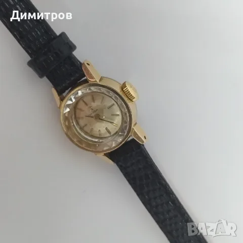 Ω OMEGA De Ville Saphette - vintage, Gold plated, 1964г., снимка 4 - Дамски - 55680837