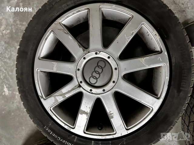 Audi Джанти 17-ки 7.5J ET45, снимка 3 - Гуми и джанти - 54677803