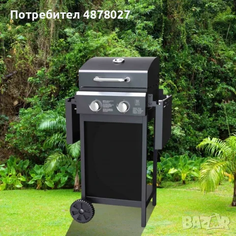 Газово барбекю Muhler с 2 горелки, 2x2.8kW