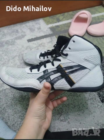 ПРОДАВАТ СЕ Борцовки asics matflex7 Като нови , снимка 3 - Други спортове - 54621845