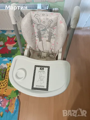 Столче за хранене Lorelli - Felicita baby, Blue pilot, снимка 6 - Столчета за хранене - 55666613