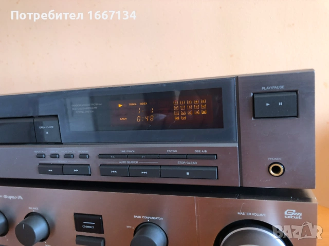 JVC AX-335/JVC XL-V235, снимка 4 - Ресийвъри, усилватели, смесителни пултове - 54626409