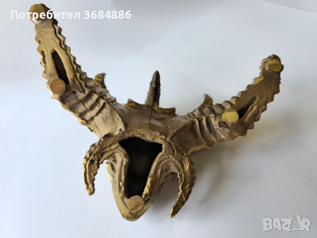 Ръчно изработена месингова статуетка Lilith / Лилит – fantasy gothic collectible, снимка 8 - Колекции - 54695472