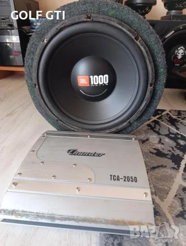 Бас каса JBL 12 + усилвател, снимка 2 - Аудиосистеми - 55536364