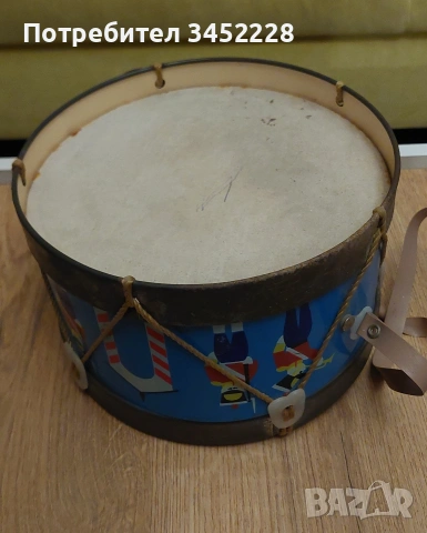 Играчка детски барабан за ценители , снимка 4 - Антикварни и старинни предмети - 54323091