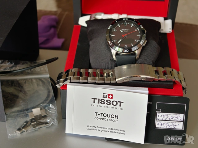 Tissot T-Touch Connect Sport, снимка 3 - Мъжки - 54532797