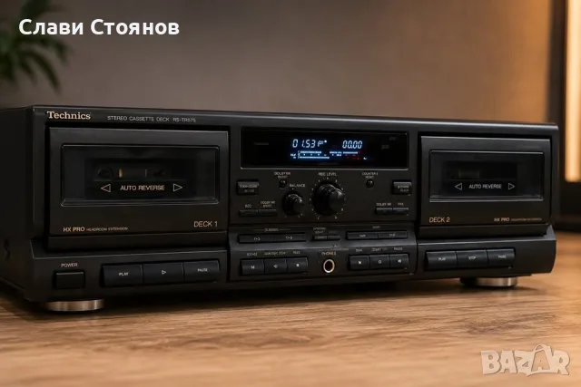 Продавам Technics RS-TR575 – двоен касетен дек
