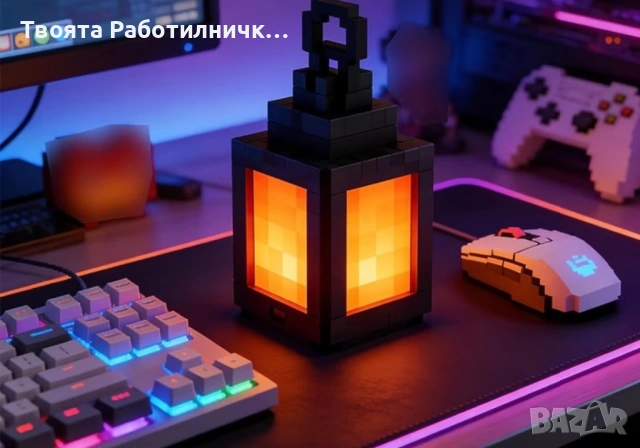 Лампа Minecraft 