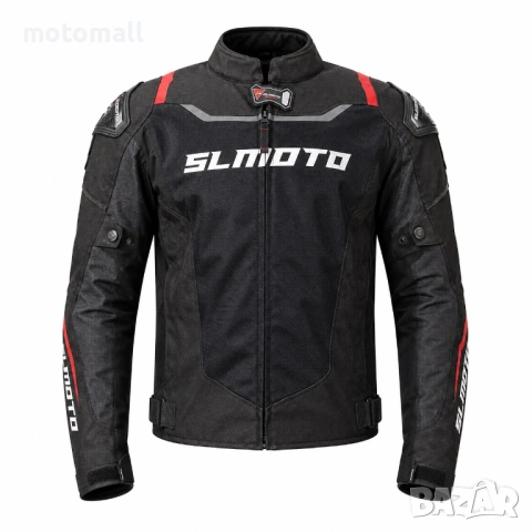 Лятно текстилно мото яке SL MOTO тип MESH мрежесто идеално за лятото с подплата, снимка 4 - Аксесоари и консумативи - 54369661