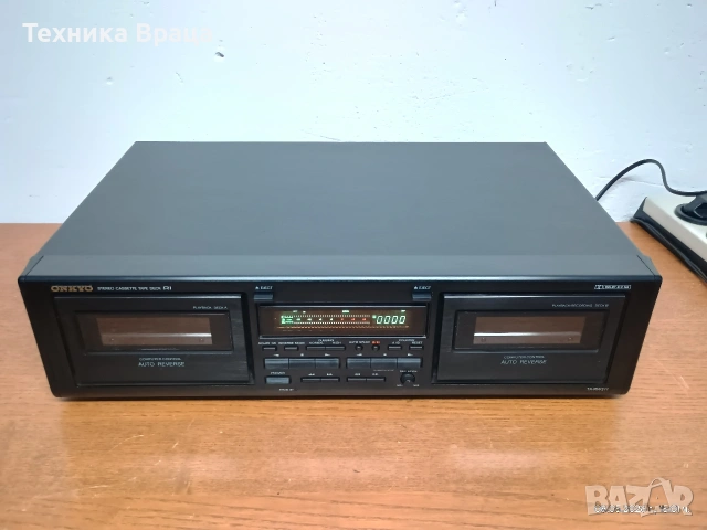 Onkyo TA-RW211 двукасетъчен стерео дек. Като нов! , снимка 10 - Ресийвъри, усилватели, смесителни пултове - 54478174