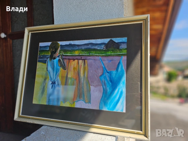 ръчно рисувана картина , снимка 3 - Декорация за дома - 54637770