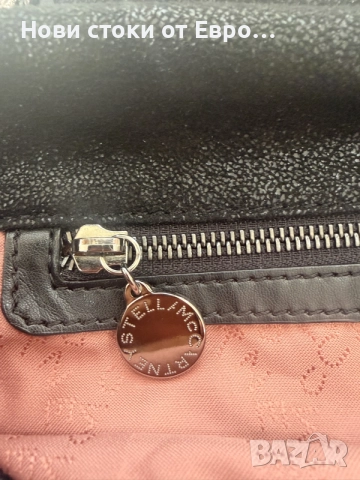 Оригинална чанта Stella McCartney Falabella Fold-Over Tote Bag със сертификат и нито една забележкa, снимка 5 - Чанти - 55388877