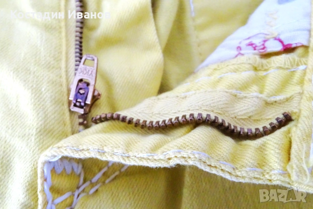 True Religion дамски дънки размер 27 - дефектен цип, снимка 6 - Дънки - 54724644