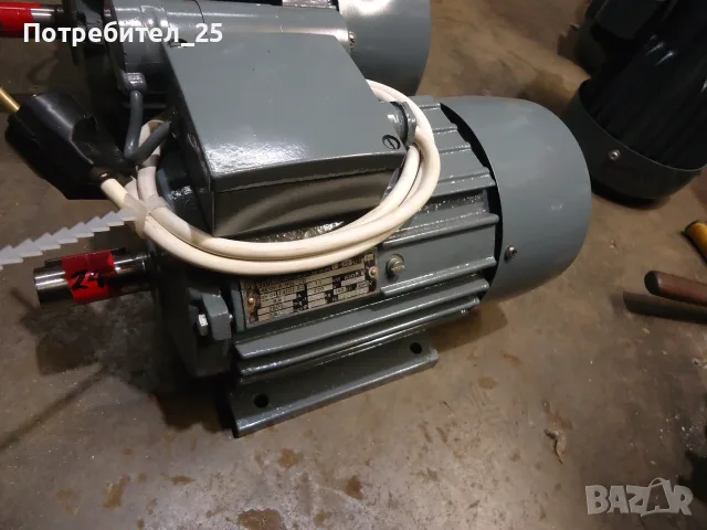 Монофазни ел.мотори 1,1 KW - 2900 об/мин., снимка 3 - Електродвигатели - 52965979