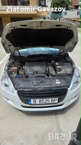 Peugeot 508 2.2 HDI GT, KEYLESS GO, HEAD UP, 204 к.с, снимка 16 - Автомобили и джипове - 54780388