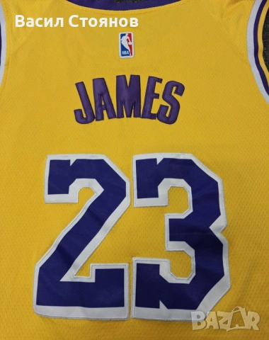 Лос Анжелис Лейкърс / LA Lakers NBA Lebron James #23 Nike Jersey - Размер М, снимка 7 - Фен артикули - 54608946