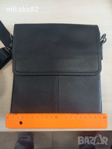 Мъжка кожена чанта, снимка 6 - Чанти - 54146294