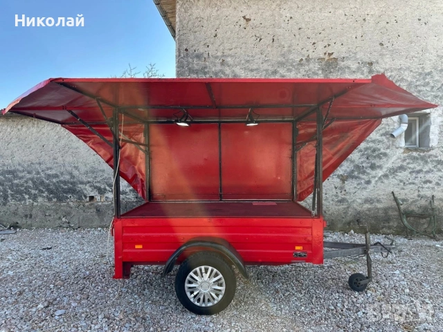 Stema ремарке - мобилна сергия, снимка 2 - Ремаркета - 54514320