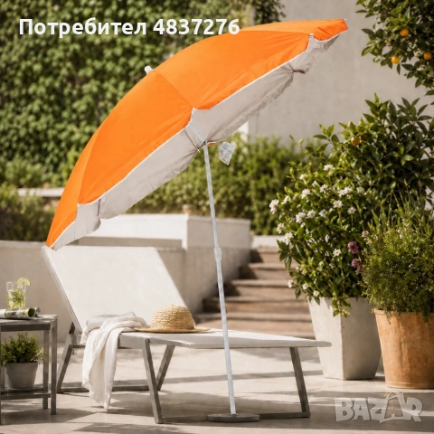 Плажен чадър с UV защита, снимка 3 - Други - 55014158