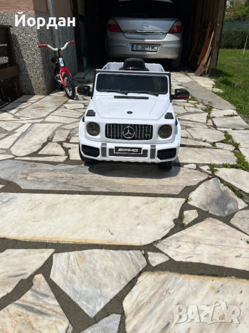 Детски електрически джип Mercedes G63 AMG 12V, снимка 3 - Коли, камиони, мотори, писти - 54618303